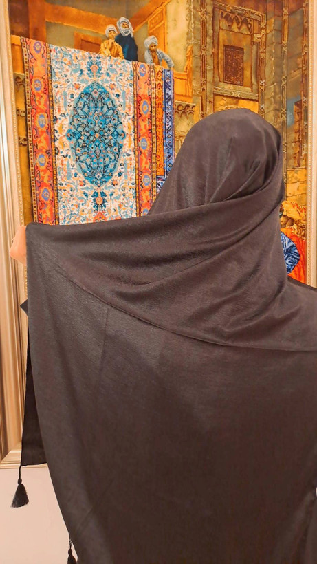 شال مجلسی براق کاپرا ترک