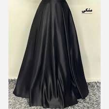دامن کلوش مجلسی بلند